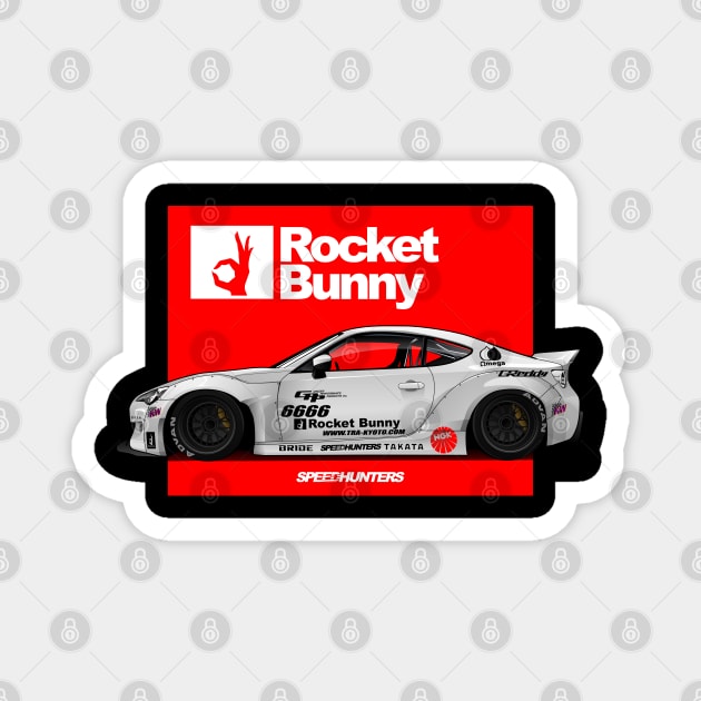 Rocket Bunny FRS/FT86 Magnet by rizadeli