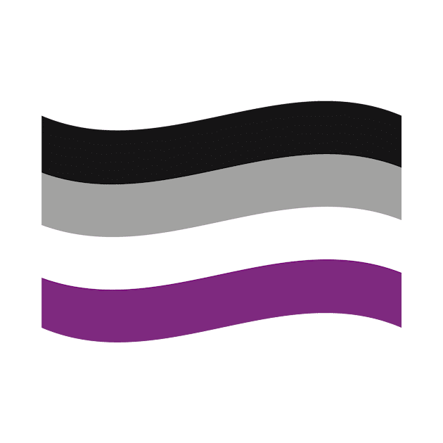 Ace pride flag by snowshade