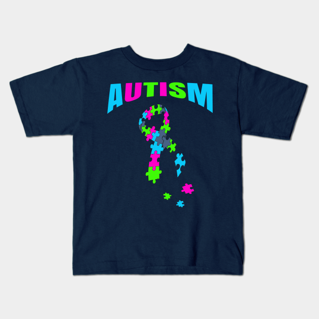 Autism Awareness Puzzle Pieces - Autism - Kids T-Shirt | TeePublic