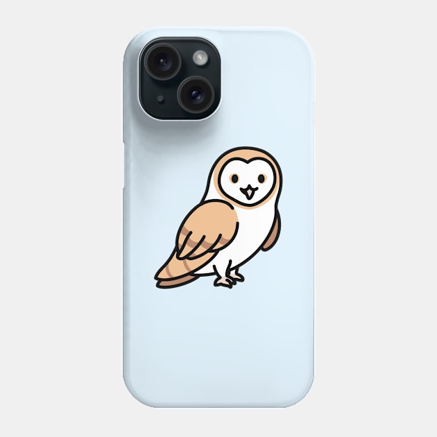 Barn Owl Phone Case by littlemandyart