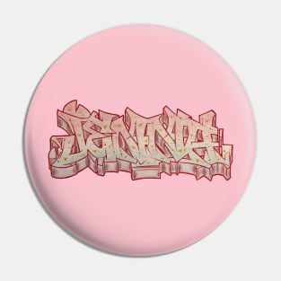 JENNA - GRAFFITI NAME by PHECK Pin