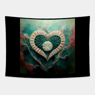 Water Hearts Of Love 10 Tapestry