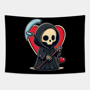 Valentine Grim Reaper Tapestry