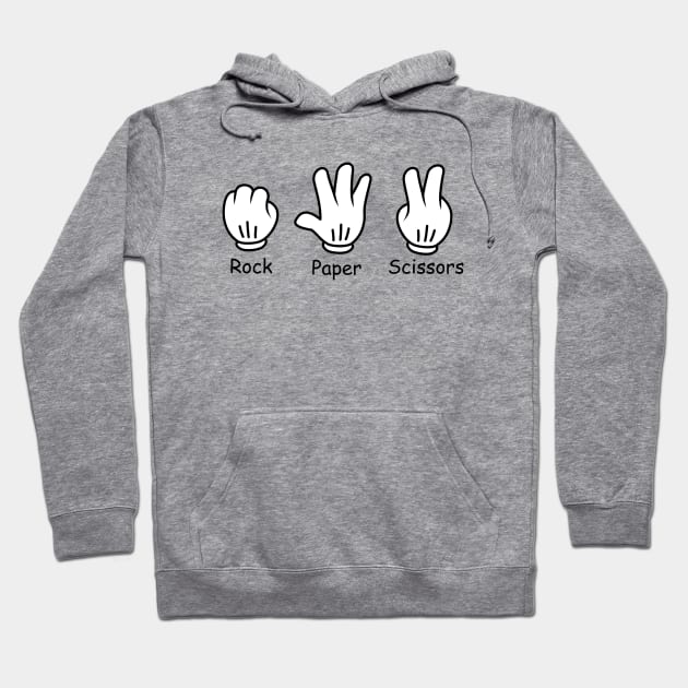 Mouse Hands Mickey Mouse Rock Paper Scissors Sweatshirt Mickey