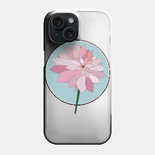 Pink Dahlia Phone Case