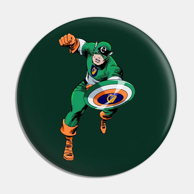 Captain Ireland Pin by ThirteenthFloor