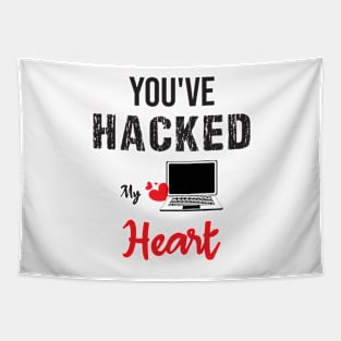 you've hacked my heart Tapestry
