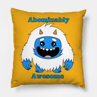 Abominably Awesome Pillow