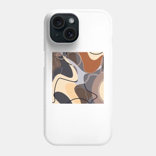 Serenity in Contrast Phone Case