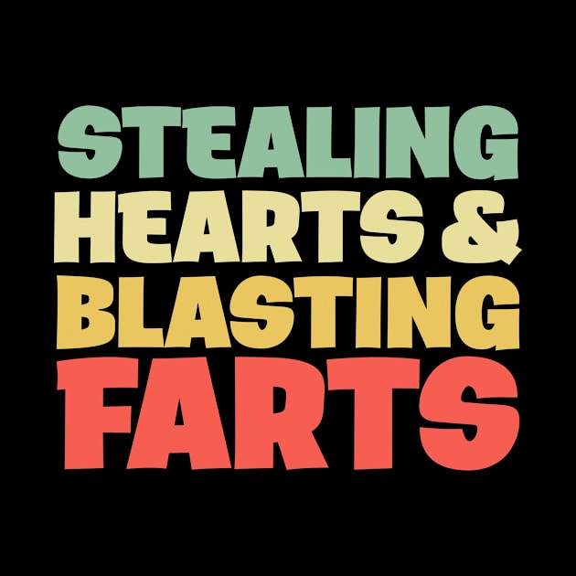 Stealing Hearts Blasting Farts Funny Humor Poot by Mellowdellow