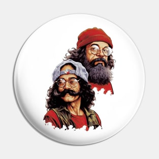 Cheech and Chong Pin