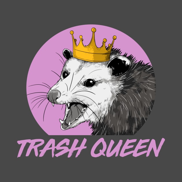 Opossum Queen by taillesscat