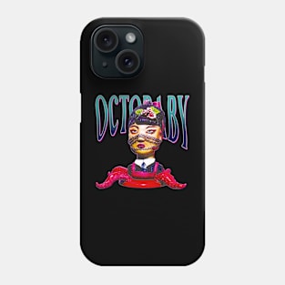 Octobaby TURQUOISE by ST.CLEON Phone Case