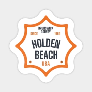 Holden Beach, NC Summertime Vacationing Sun Signs Magnet