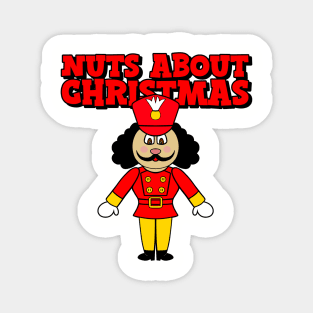 FUNNY Merry Christmas Toy Soldier Nutcracker Magnet