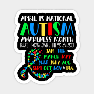 April Is National Autism Awareness Magnet