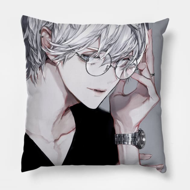 Keita 2 Pillow by Snow Princess