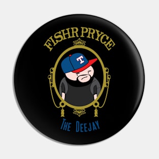 Fishr Pryce Chronic Label Pin