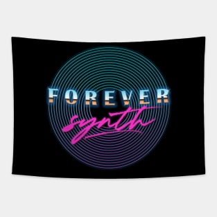 Forever Synth logo Tapestry