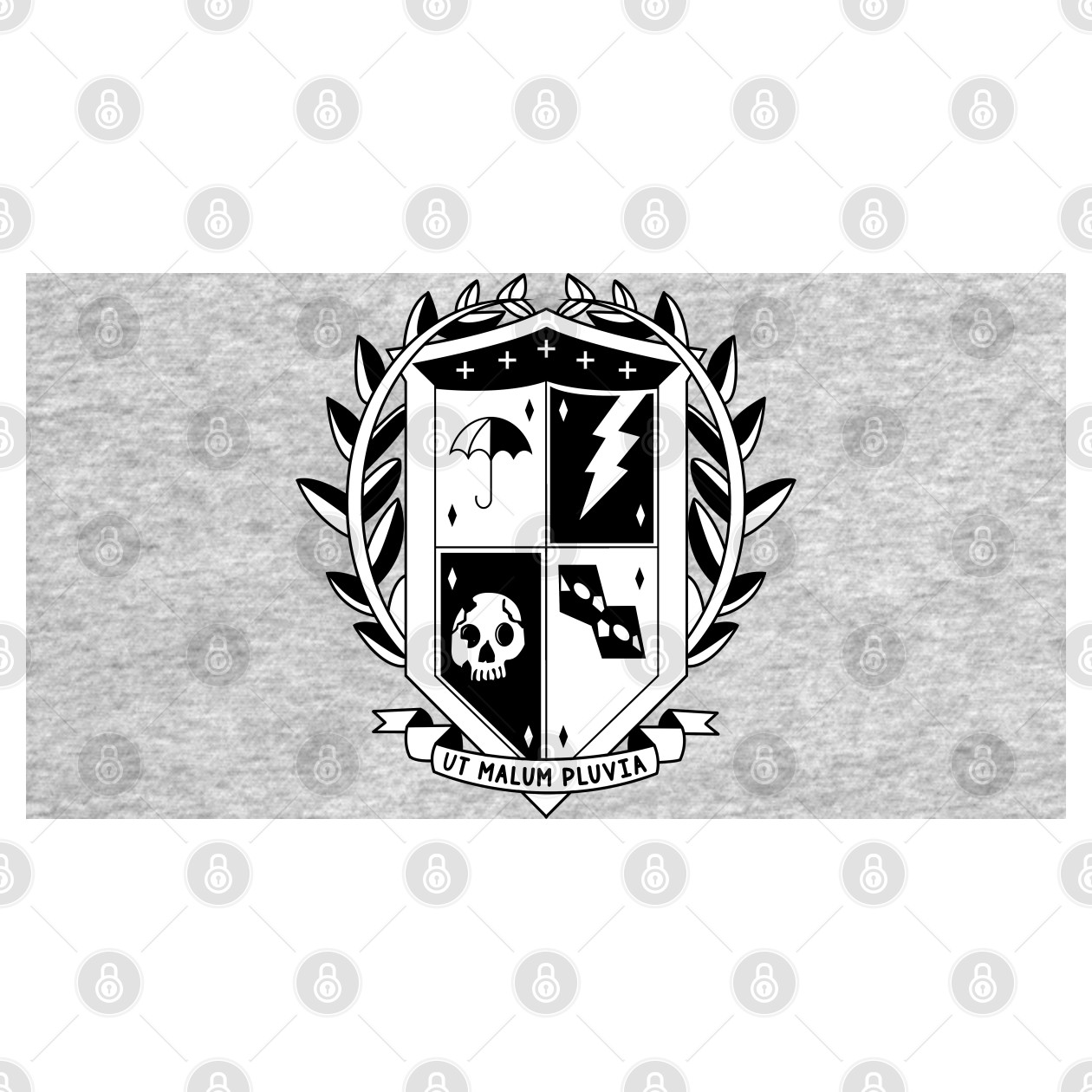 THE UMBRELLA ACADEMY EMBLEM Umbrella Academy Baseball TShirt