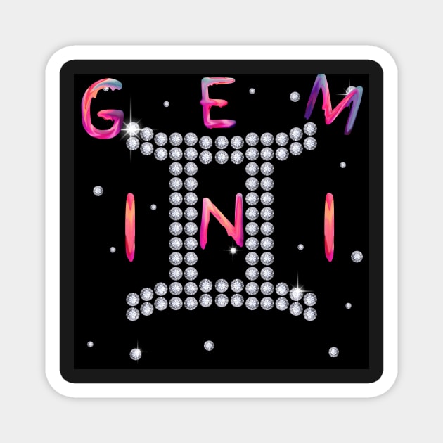 GEMINI Babies Magnet by Avivacreations