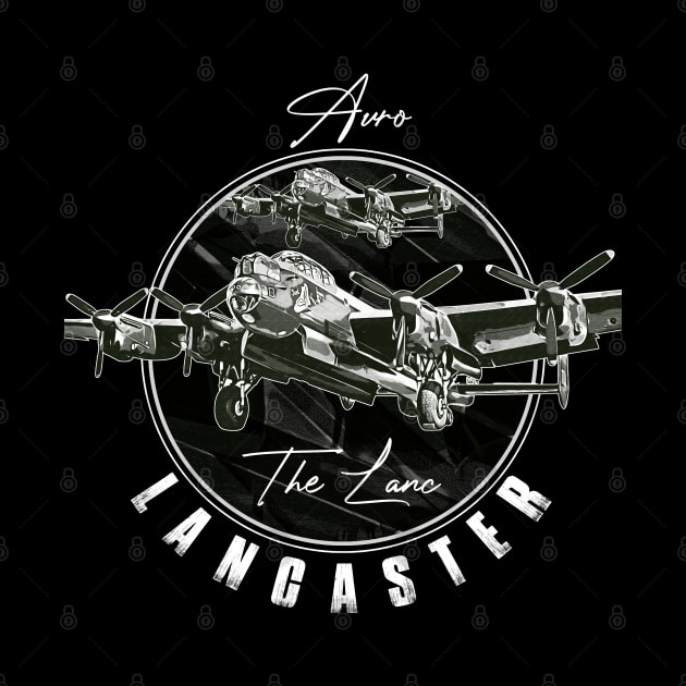 Avro Lancaster Bomber Aircraft by aeroloversclothing