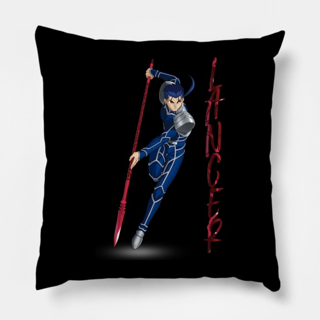 Lancer Fate Pillow by xEmiya