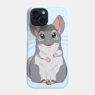 Happy chinchilla Phone Case