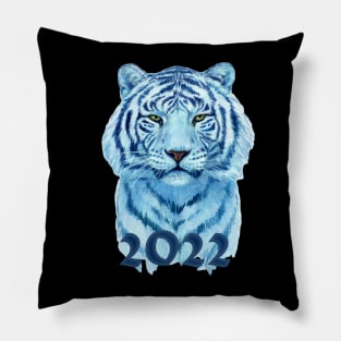 Blue Tiger 2022 symbol Pillow