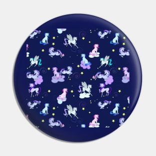 Midnight Unicorns Pin