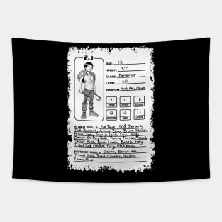 EJ's Character Sheet Tapestry