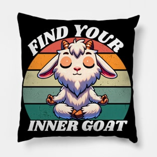 Find your inner goat 2024 Pillow