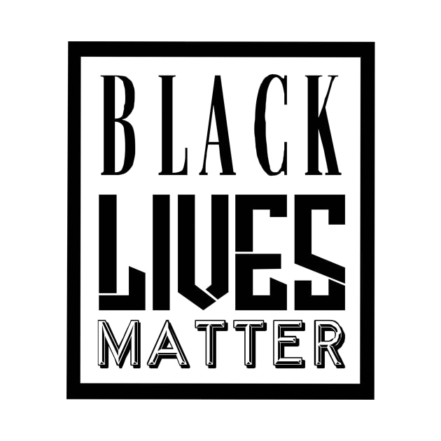 Black Lives Matter No Human Being is Illegal by François Belchior