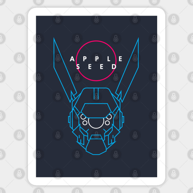 Get Wallpaper Anime Appleseed Briareos Appleseed Sticker Teepublic For Free