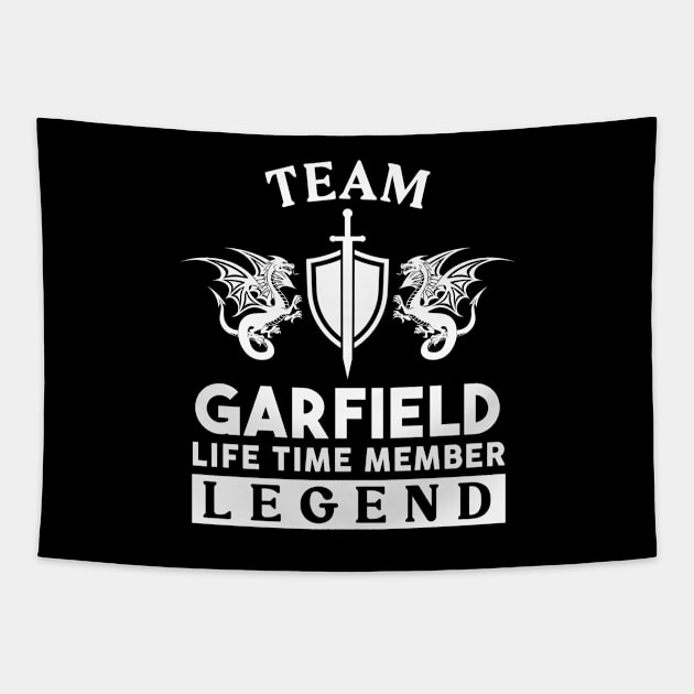 Garfield Name T Shirt - Garfield Life Time Member Legend Gift Item Tee Tapestry by unendurableslemp118