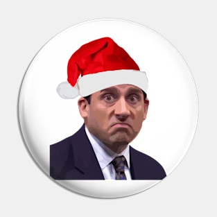 Santa-Mike Pin