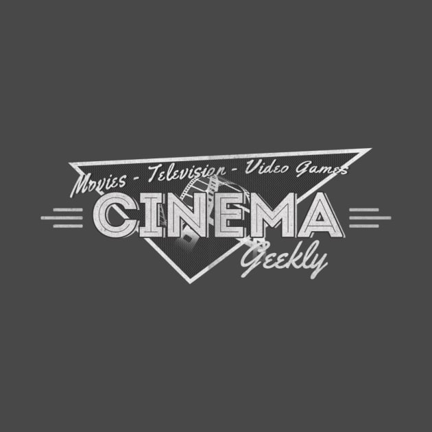 Cinema Geekly Retro T-Shirt by CinemaGeekly