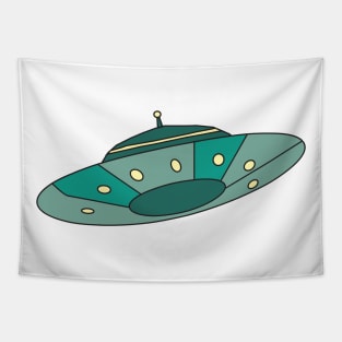 Flying UFO Tapestry