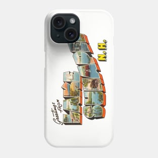 Greetings from Lake Sunapee New Hampshire Phone Case