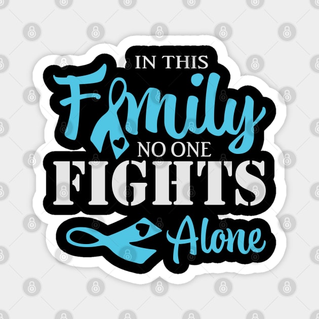 In This Family No one Fights Alone Magnet by busines_night