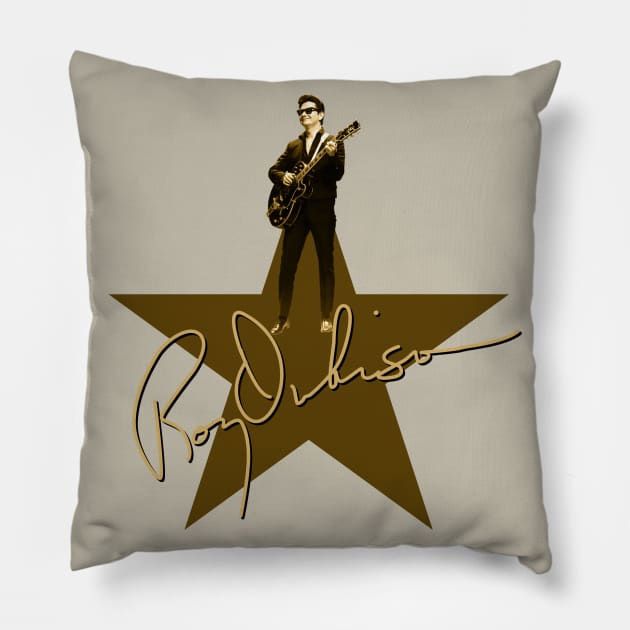 Roy Orbison - Signature Pillow by PLAYDIGITAL2020