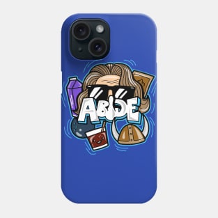 Cool 90's Cult Bowler Movie Quote Doodle Art Phone Case