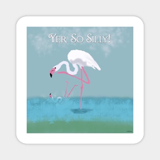 Flamingo Fun Magnet