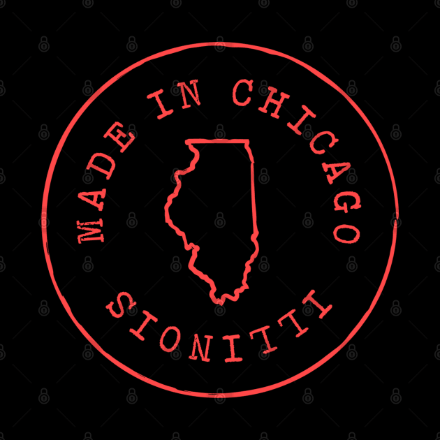 Made in Illinois T-Shirt by Geometrico