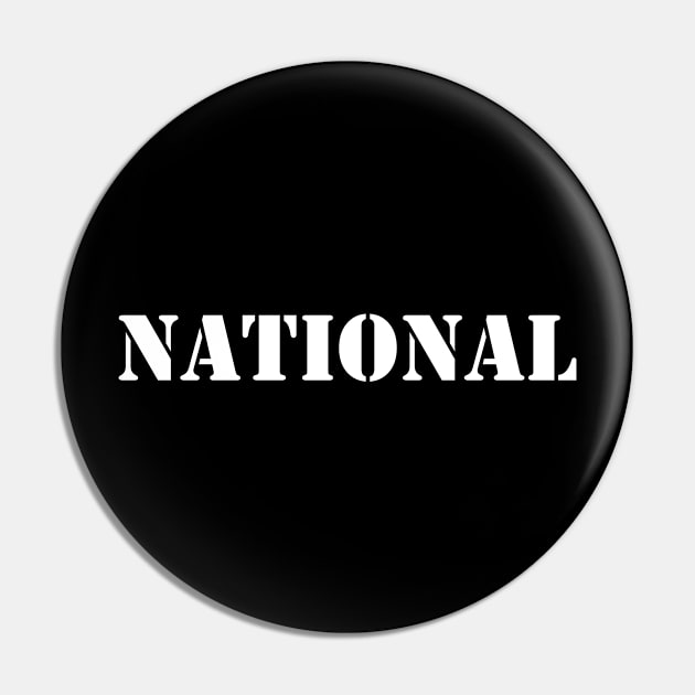 national Pin by VanBur