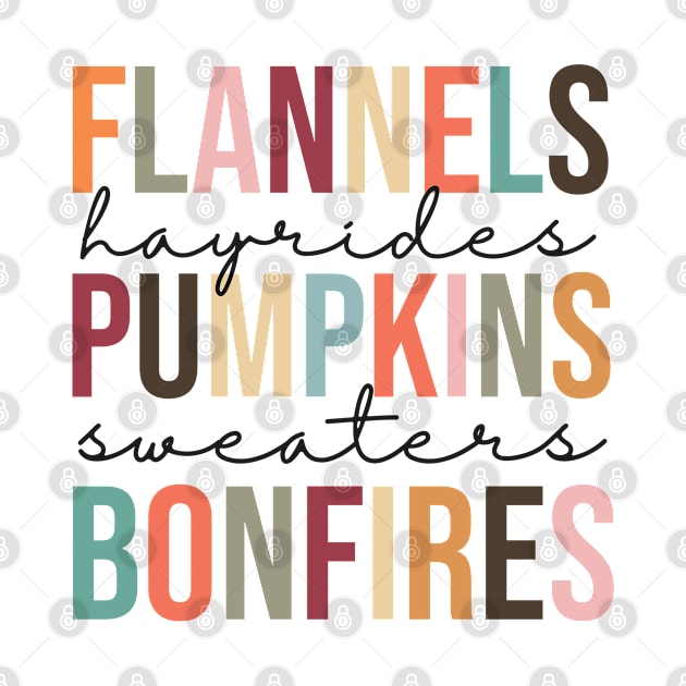 Flannels Pumpkins Bonfires by little.tunny