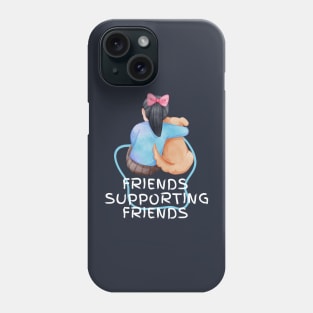 friends supporting friends Phone Case