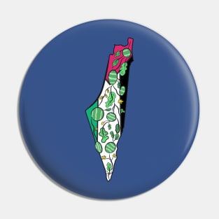 FREE PALESTINA WATERMELON Pin