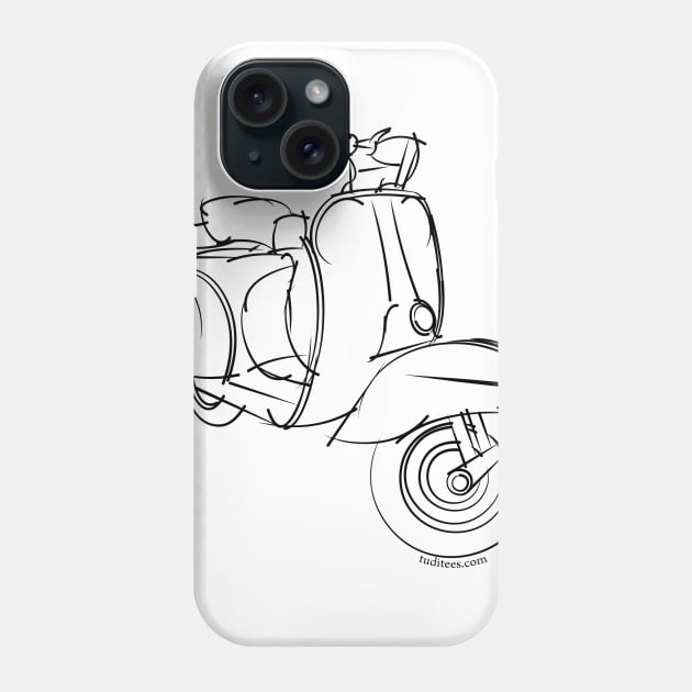 Scooter Phone Case by tuditees