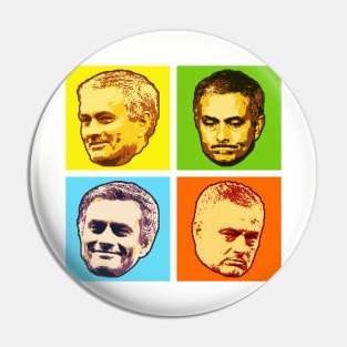 Mourinho Pop Art Pin